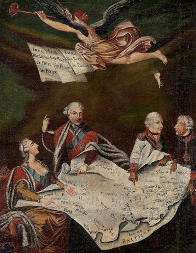 Allegory of the Partition of Poland by Anonymous Anonymous