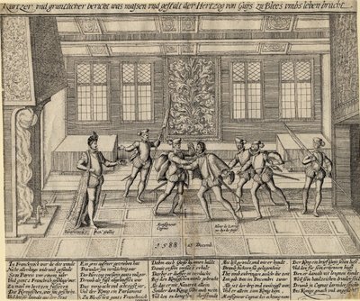 Assassination of the Duke of Guise (Henri I of Lorraine, known as the Scarred) by Anonymous Anonymous
