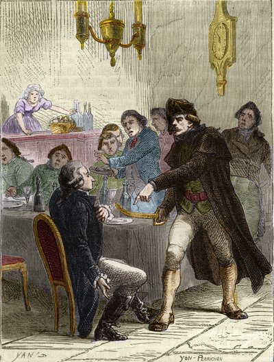 Assassination of the Deputy Louis Michel Lepeletier, Marquis of Saint Fargeau by Anonymous Anonymous