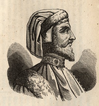 Azzon Visconti - Azzone Visconti - engraving by Anonymous Anonymous