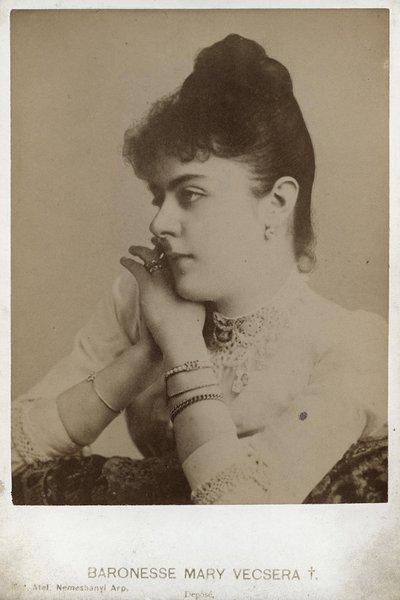 Baroness Mary Vetsera (1871-1889) by Anonymous Anonymous