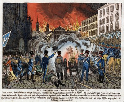 Battle of Smolensk - The capture of Smolensk on August 18 by Anonymous Anonymous