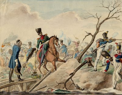 An Episode from the Battle of Leipzig by Anonymous Anonymous