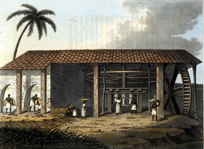 Brazil, sugar factory - in The Old and Modern Costume, 1819-1820 by Dr. Jules Ferrario, ed Milan by Anonymous Anonymous