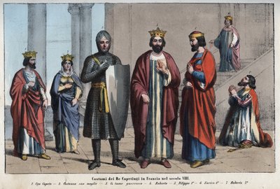 Capetian dynasty - Hugh Capet (Hugues Capet) - Constance of Arles (Constance d