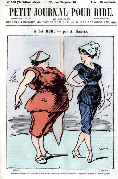 Cartoon About People at Sea by Anonymous Anonymous