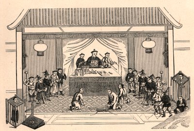Christian persecution: preparations for the martyrdom of the French missionary priest Augustus Chapdelaine in Sy-lin-hien, China on February 27 by Anonymous Anonymous