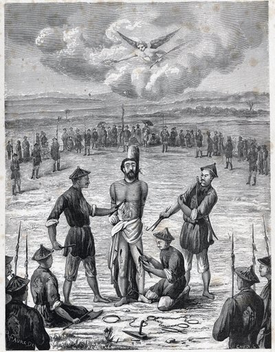 Christian persecution: the French missionary priest Joseph Marchand suffered the 
