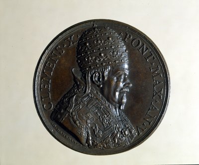 Clement X (1590 - 1676). Bronze Medal by Anonymous Anonymous