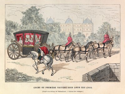 Coach, Reign of Louis XIII of France by Anonymous Anonymous