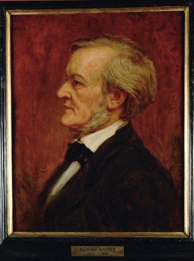 Composer Richard Wagner by Anonymous Anonymous