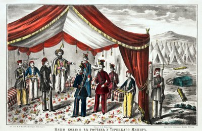 Cossacks Visiting the Turkish Mushir After the Battle of Kurekdere by Anonymous Anonymous