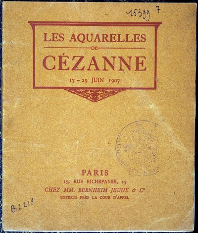 Cover of the catalogue of the exhibition 