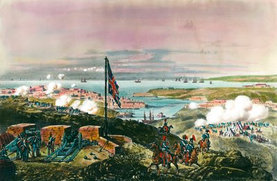 Crimean War: The French and British Allied with the Turks to Besiege the Russian Port of Sebastopol by Anonymous Anonymous