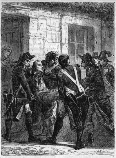 Death of General Michel-Armand of Beaupuy (1755-1796) in the Val d