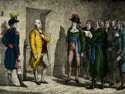 Dominique Joseph Garat (1749-1833) Notified King Louis XVI of the Death Sentence on January 20 by Anonymous Anonymous