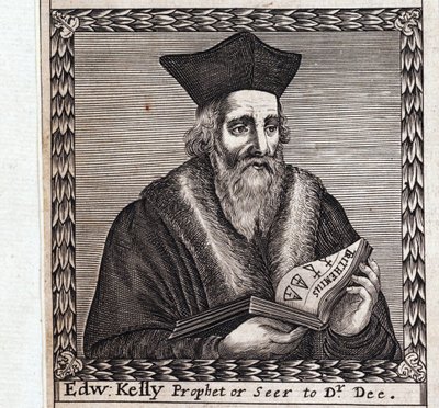 Edward Kelley or Edward Talbot (1555-1597) (Anonymous Engraving) by Anonymous Anonymous