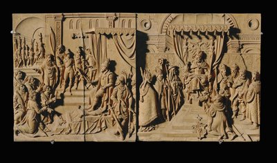 Eight Carved Reliefs, Cherry by Anonymous Anonymous