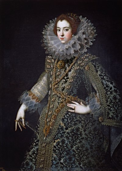Portrait of Elisabeth of France, Queen Consort of Spain by Anonymous Anonymous