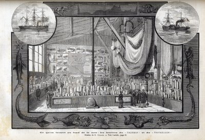 Exhibition at the Museum of Natural History of Paris of the collections formed during the cruises - Scientific expeditions of the Worker and the Talisman during the years 1880 by Anonymous Anonymous