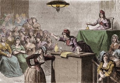 French Revolution 1789 - 1799, political women