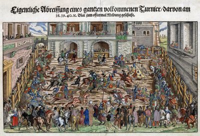 German Knight Tournament by Anonymous Anonymous