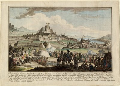 The Taking of Khotyn by Russian Army on September 29 by Anonymous Anonymous