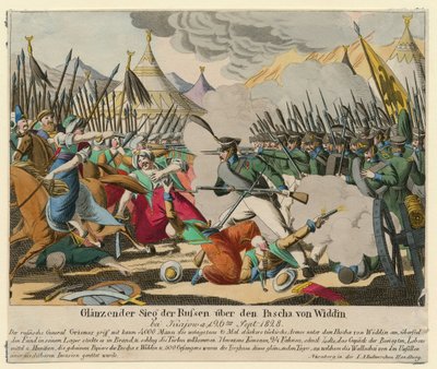 Brilliant Victory of the Russians over the Pasha of Vidin by Anonymous Anonymous