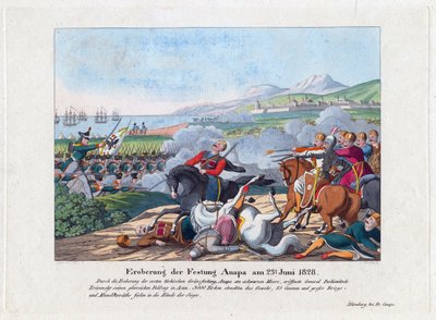 The Fall of the Anapa Fortress on June 23 by Anonymous Anonymous