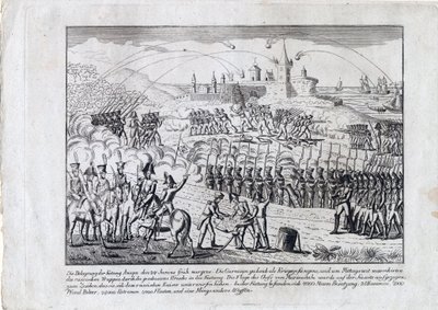The Siege of the Anapa Fortress on June 23 by Anonymous Anonymous