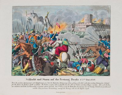 The Storming of the Brailov Fortress on June 15, 1828-1829 Russo-Turkish War by Anonymous Anonymous