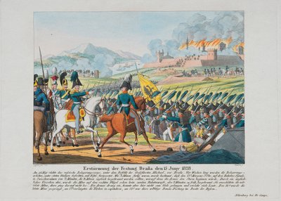 The Storming of the Brailov Fortress on June 15, 1828-1829 Russo-Turkish War by Anonymous Anonymous