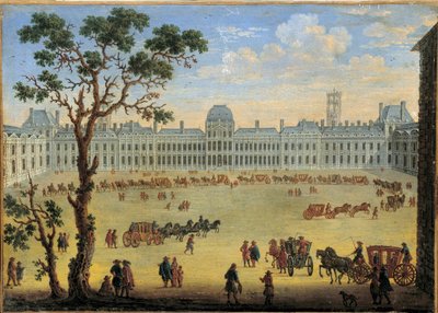 Imaginary View of the Palace and the Tuileries Park by Anonymous Anonymous