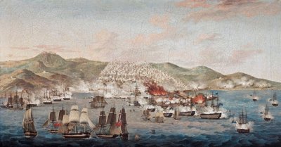 The Bombardment of Algiers, 27 August 1816 by Anonymous Anonymous
