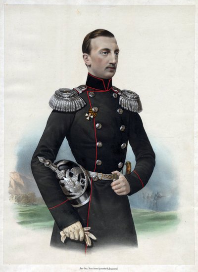 Portrait of Grand Duke Nikolai Nikolayevich of Russia (1831-1891) by Anonymous Anonymous