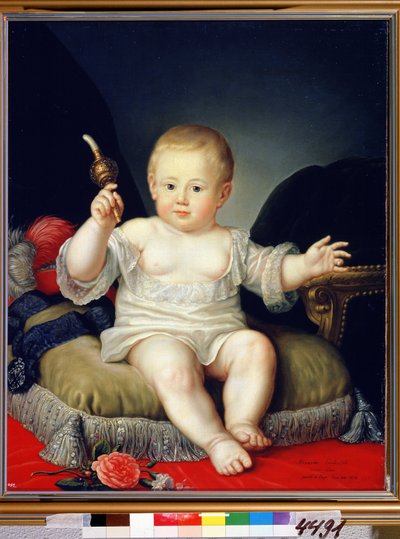 The Childhood of Grand Duke Alexander Pavlovich (Alexander I Romanov) by Anonymous Anonymous