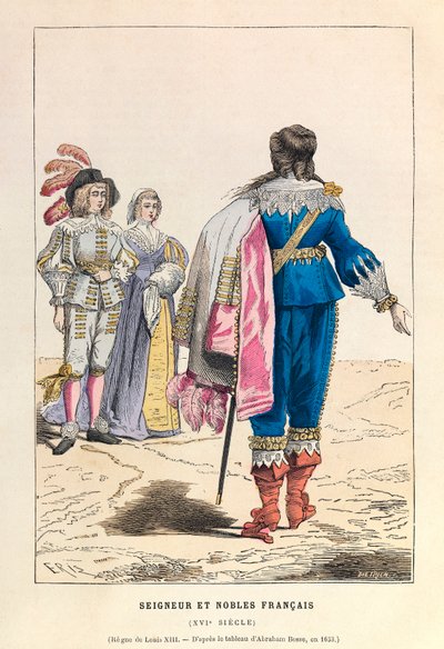 Lord and Nobles French in the 16th Century by Anonymous Anonymous