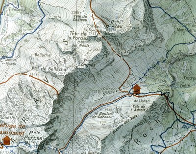 Map of Great Hiking by Anonymous Anonymous