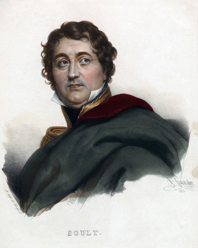 Marshal General Nicolas Jean de Dieu Soult by Anonymous Anonymous