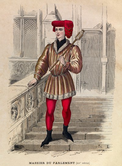 Mace Bearer of the Paris Parlement by Anonymous Anonymous