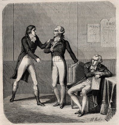 Maximilien Robespierre - Louis de Saint Just by Anonymous Anonymous