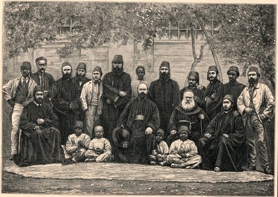 Monsignor Daniel Comboni and the missionaries left with him from Cairo for Khartoum on January 26 by Anonymous Anonymous