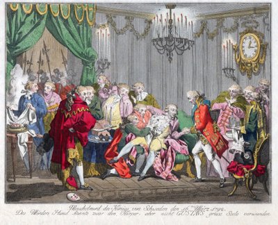 The Assassination of King Gustav III on 16 March 1792 by Anonymous Anonymous