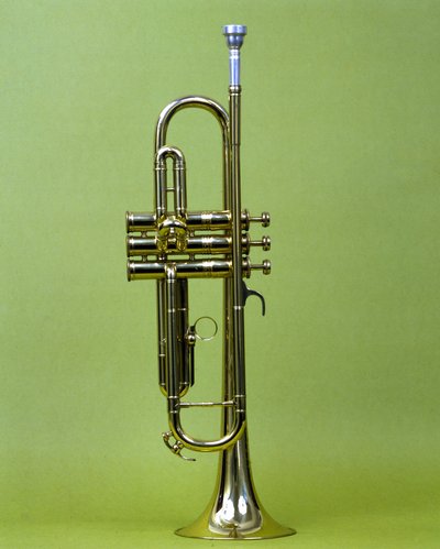 Musical instrument: trumpet. 1990 by Anonymous Anonymous