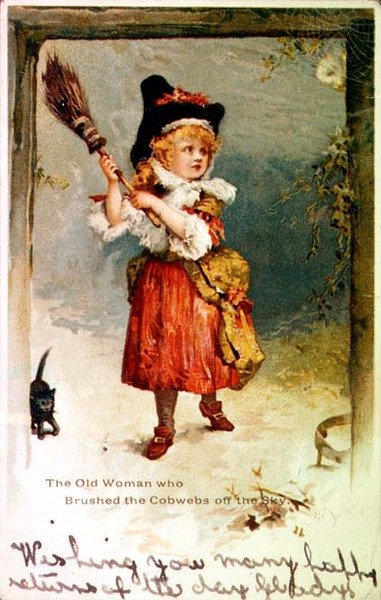 Old Woman Who Brushed Cobwebs from the Sky by Anonymous Anonymous