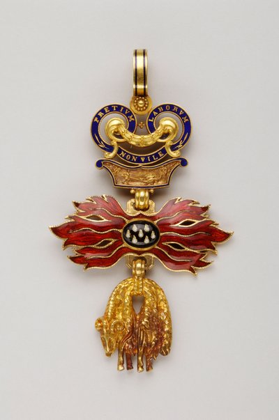 Order of the Golden Fleece: Austrian Golden Fleece - Reduced Badge by Anonymous Anonymous