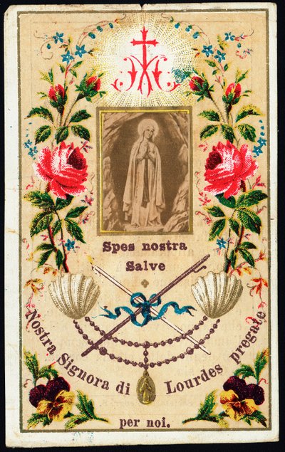 Our Lady of Lourdes by Anonymous Anonymous
