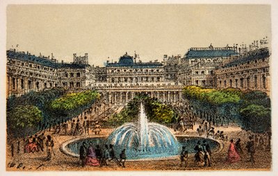 Paris 1874: Gardens of the Royal Palace, Private Collection by Anonymous Anonymous