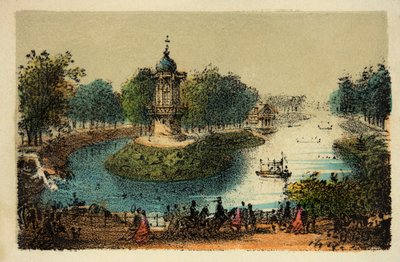 Paris 1874: The Bois de Boulogne by Anonymous Anonymous