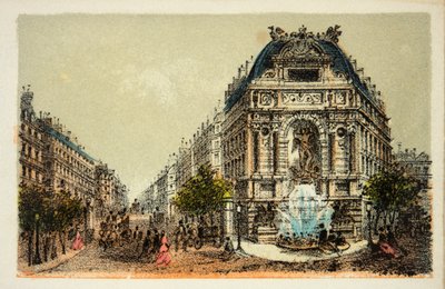 Paris 1874: The Saint Michel Fountain, Private Collection by Anonymous Anonymous